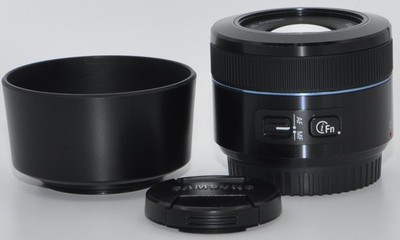 Samsung NX 45mm 1,8 Objektiv Prime Lens i-Function schwarz 1 Jahr Gewähr. #A