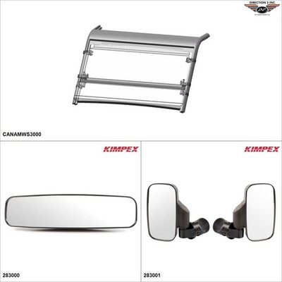 Direction2 Tilt Kit Windshield/mirrors - Kit #10330