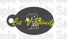 Snoopy Woodstock Cheekart - Face Painting STENCIL