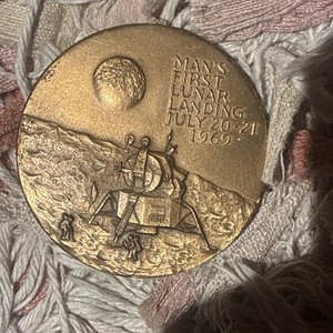 First Lunar Landing Coin | eBay