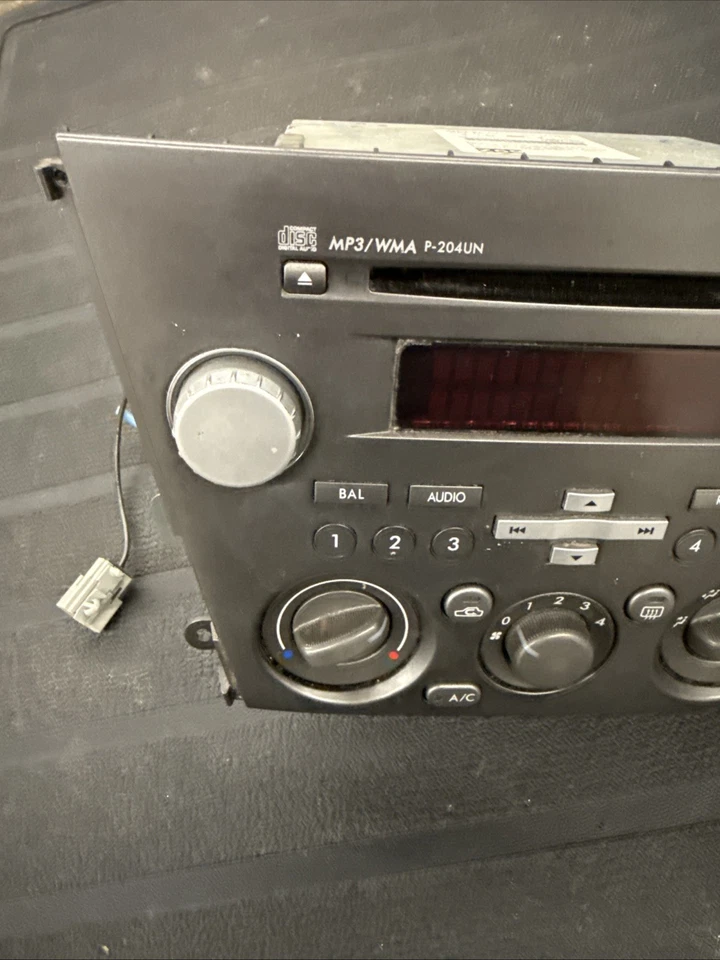 Subaru Legacy Outback 2007-2009 estéreo radio control de clima bisel 86201AG69B Foto 4 de 4