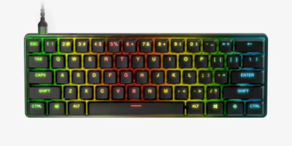 SteelSeries Apex 9 Mini Mechanical Gaming Keyboard - US English - Image 3 of 4