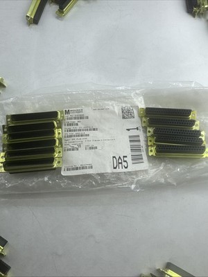 (11) MS205210-8 Amphenol 37 Pos Plug Zinc D-Sub Standard Connector