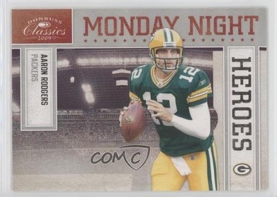 2009 Donruss Classics Monday Night Heroes Silver 79/250 Aaron Rodgers #29 2on