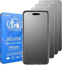 3PCS Matte Tempered Glass  Screen Protector for iPhone 14 Pro Max 6.7 Inch Anti