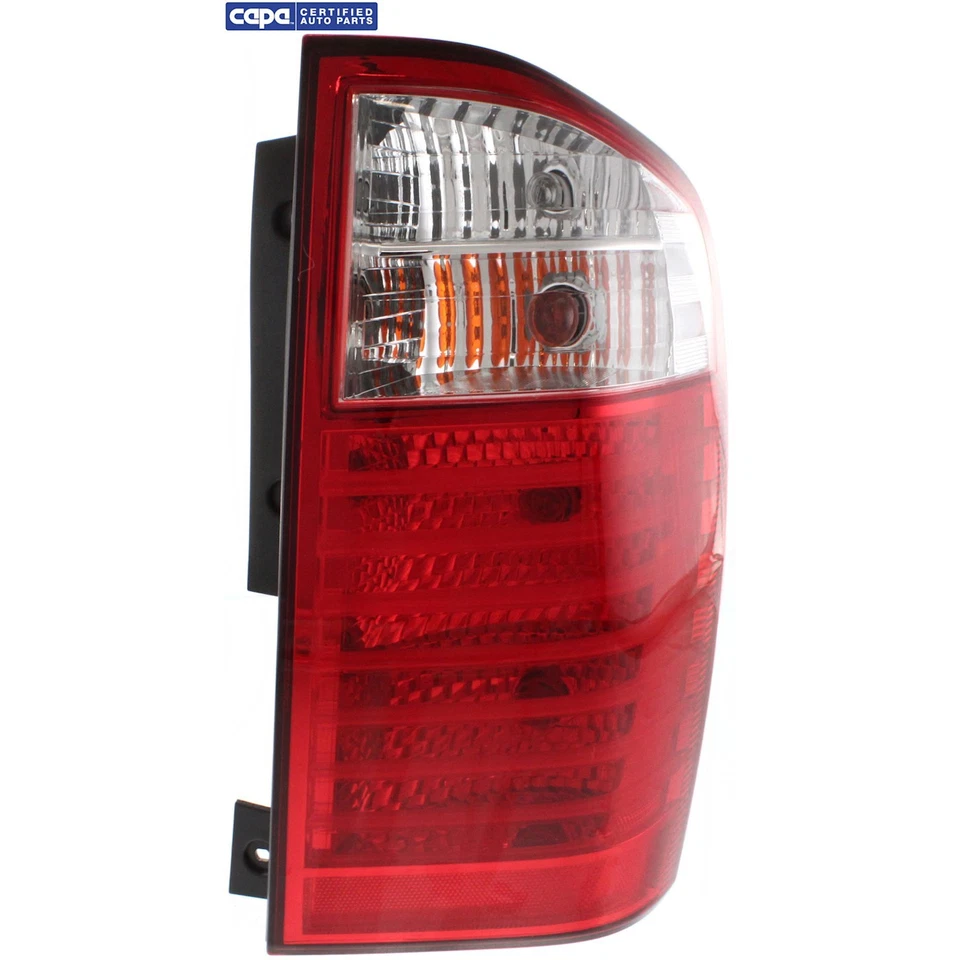 Luz trasera halógena para Kia Sedona EX/LX 2006-2009 derecha transparente/roja con bombillas CAPA Foto 4 de 4