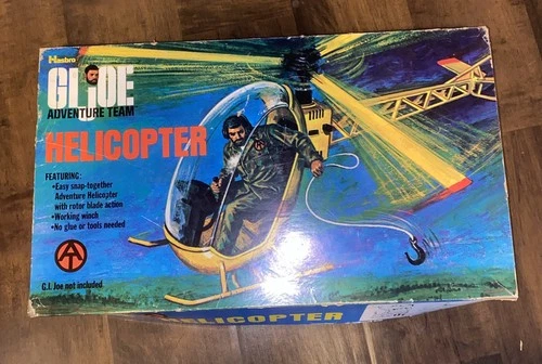 G.I. Joe Adventure Team Helicopter empty replacement Box