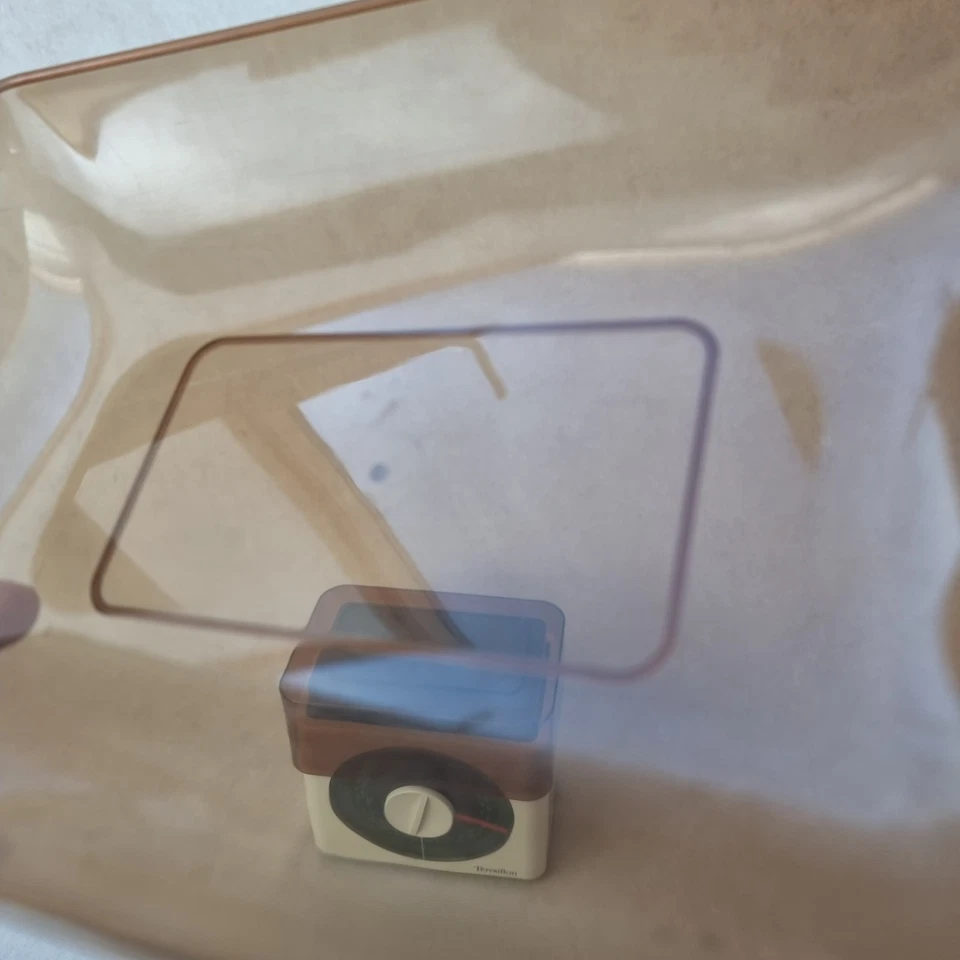 Balance de Cuisine Terraillon - Années 70 - Plastique Beige - Photo 3/4