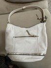 The Sak Sequoia Pebbled Leather Blue Hobo Shoulder Bag Handtasche Geldbeutel