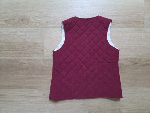 La Coqueta Kids Girls Red Vest Size 10Y - Picture 6 of 7