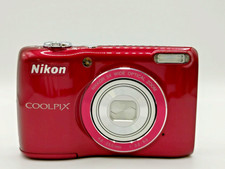 N.MINT Nikon COOLPIX L26 Red compact digital camera From Japan 5062401