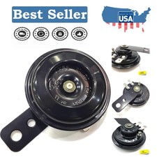 Durable 12v Electric Motorcycle Horn - Compact Loud Waterproof Speaker
