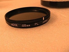 Hoya 49mm polarizing lens filter
