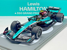 Lewis Hamilton Mercedes 2024 AMG W15 Singapore 350 GP Diecast F1 Car 1/18 Spark