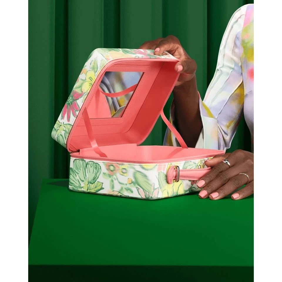 Clinique x Jonathan Cohen поезд чехол косметики туалетных принадлежностей чехол новый без ЯРЛЫКОВ - Изображение 2 из 4