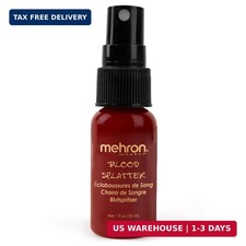 Mehron Makeup Blood Splatter, Special FX Fake Spray Blood