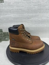 Timberland Pro Boots Mens Size 9 M Direct Attach Steel Toe Work Earth Bandit