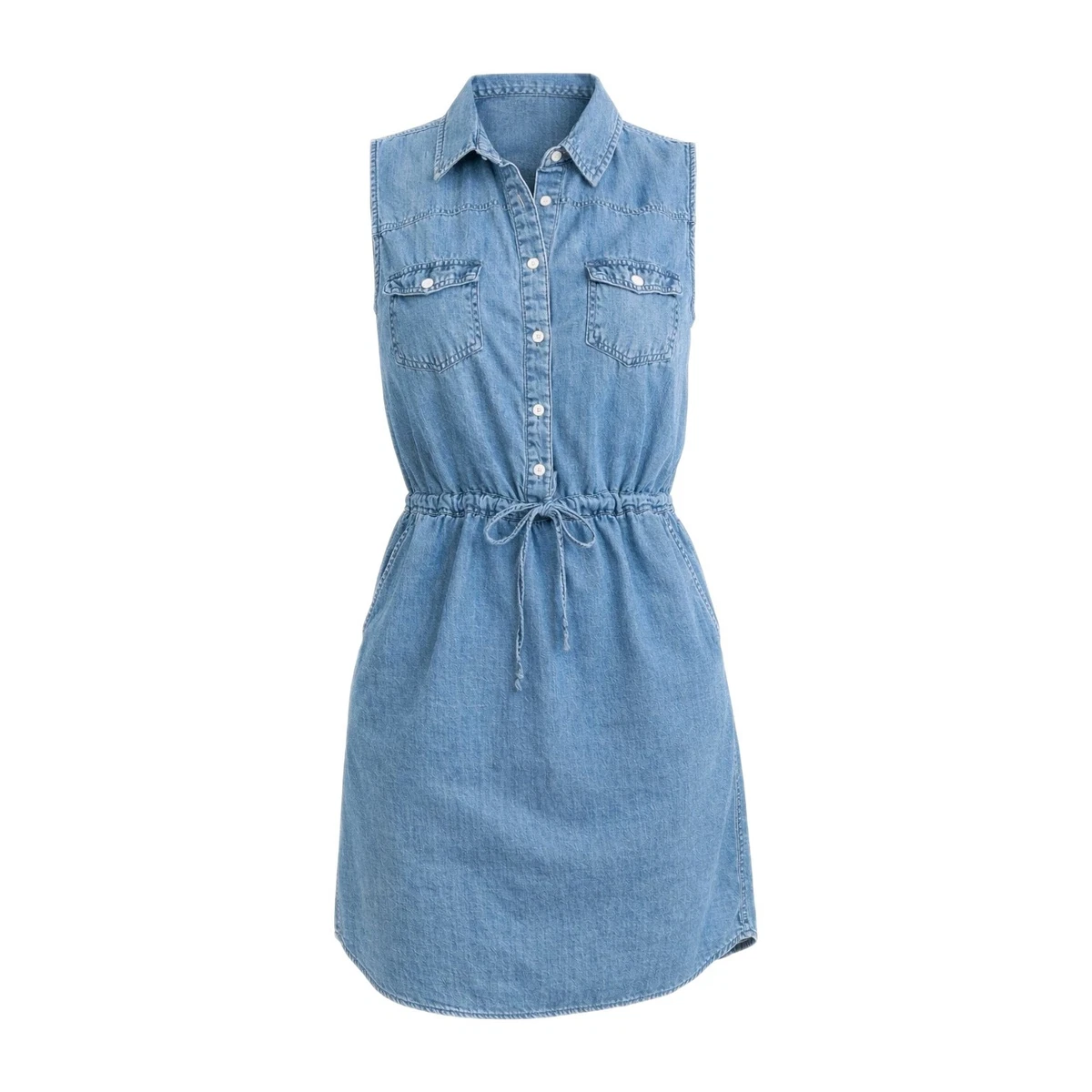 mossimo denim dress Mossimo Supply Co. Strapless Denim Mini Dress with Pockets SMALL