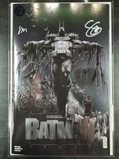 2X SIGNED ABSOLUTE BATMAN #21 SETH MANN FOIL ...