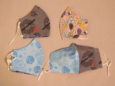 Mo Dao Zu Shi/The Untamed themed face masks Wei Wuxian & Lan Wangji