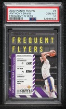 2020-21 Panini NBA Hoops Frequent Flyers Anthony Davis #5 PSA 10 GEM MT 00jx