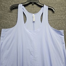 Athleta Presidio Womens XXL Light Blue Asymme...