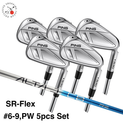 PING Golf i540 Iron Set #6-9,PW 5pcs SR-Flex Black Dot ALTA J CB