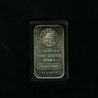 1oz .999 Silver Bar -  Vintage Engelhard Canada - Maple Leaf Design #PV00977