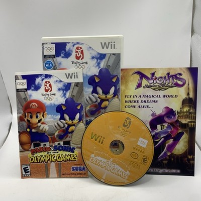 Mario & Sonic at the Olympic Games Beijing Nintendo Wii Complete More In Store