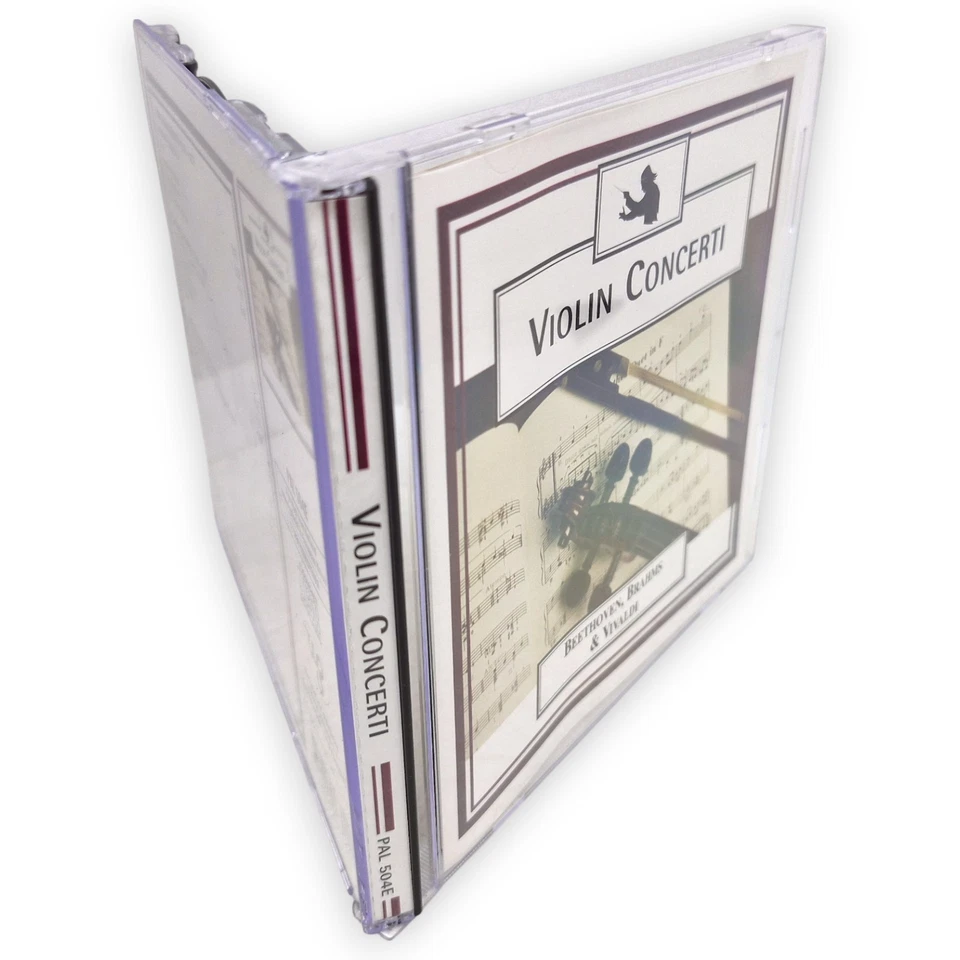 Beethoven Brahms Vivaldi Violin Concerti Music CD Klassik Ludwig Van Johannes - Bild 4 von 4