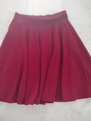 Urban Coco roter Skaterrock Damen Gr. M ausgestellt hohe Taille A-Linie Mini " - Bild 8 von 14