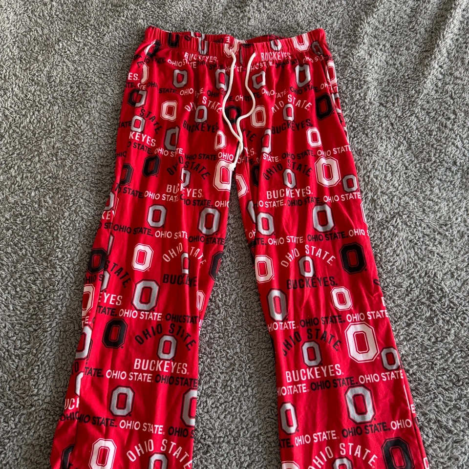 Ohio State Buckeyes Pajama Pants Men's M College Concepts Sport Sleepwear Cotton - Image 2 of 4