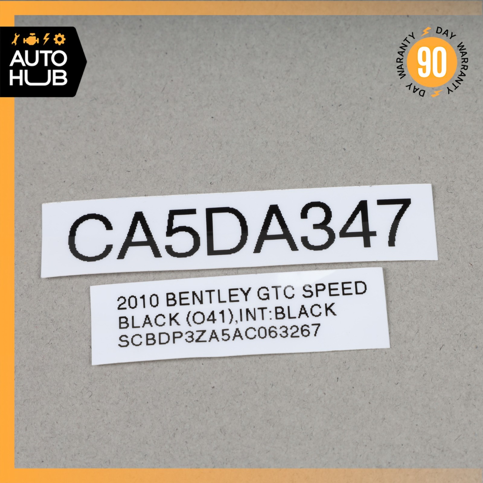 07-18 Bentley Continental GTC Speed Left Main Hydraulic Lift Cylinder OEM