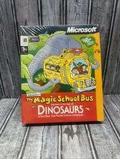 New MICROSOFT Scholastic's The Magic School Bus Explores Age of Dinosaurs