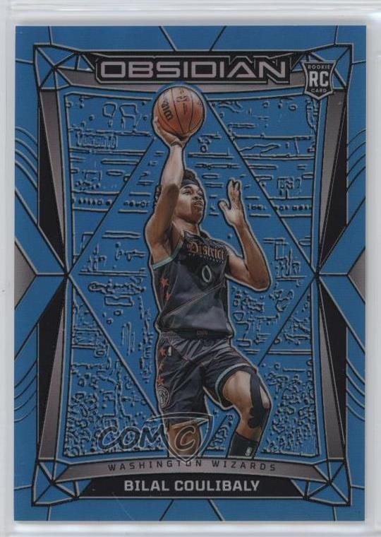 2023 Obsidian FOTL Electric Etch Blue Flood 8/16 Bilal Coulibaly Rookie RC 0j5i