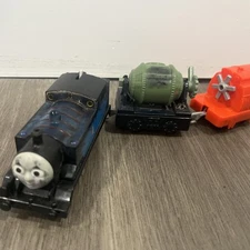 G187 Thomas Train Steamworks Dirty Trackmaster Motorized Tank Engine Soot Black