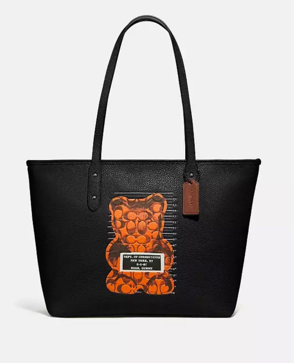 Coach F78203 Limited Edition Vandal Gummy Tote Leather City Tote