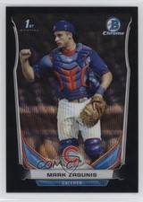 2014 Bowman Draft Chrome Black Wave Refractor Mark Zagunis #CDP92 3q5