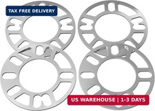 4 Pack Universal Wheel Spacers - 1/8" 3mm Die Cast Aluminum, Fits 4 5 Lug Wh