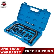 Cylinder Head Valve Spring Installer Remover Tool Set OHV/OHC Compressor Engine