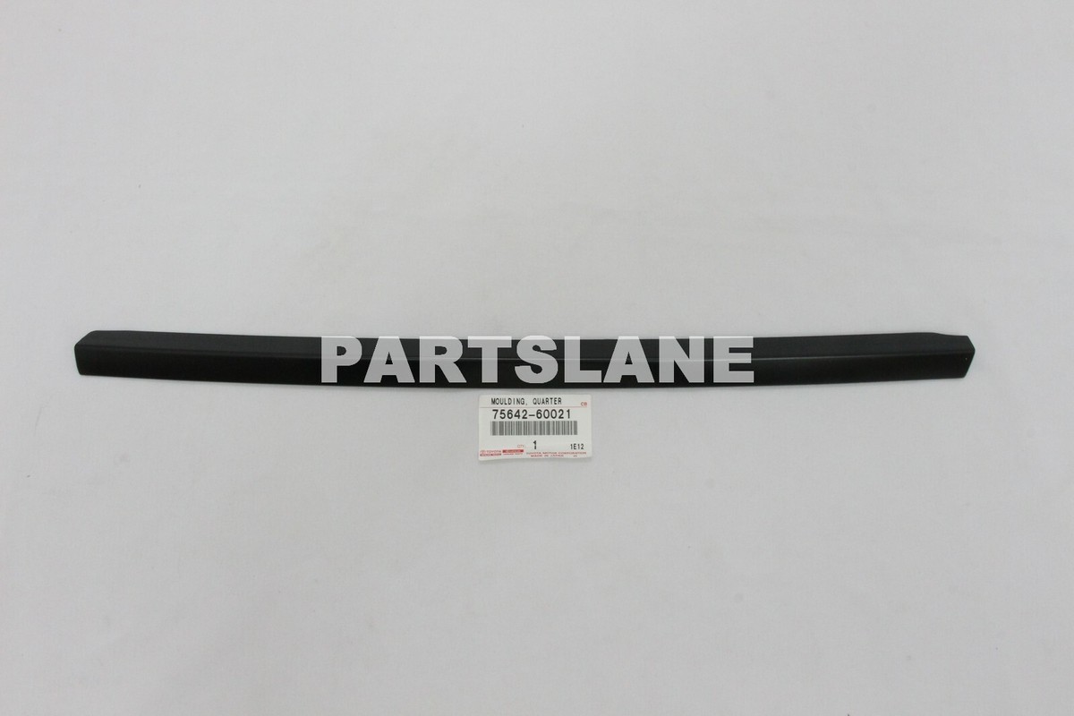 75642-60021 Toyota OEM Genuine MOULDING,QUARTER WINDOW,OUTSIDE 