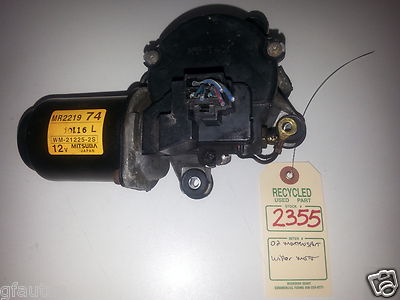 2002 Mitsubishi Montero Sport Wiper Motor OEM MR221974 #2355 | eBay 