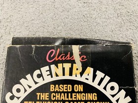 Classic Concentration (Nintendo, 1990) NES Tested Working Cartridge & Box Only