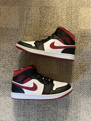 Size 11 Jordan Mid Metallic Red 194956891369|