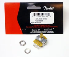 Genuine Fender 1 Meg Solid-Shaft Volume/Tone Control Knob Pot Potentiometer