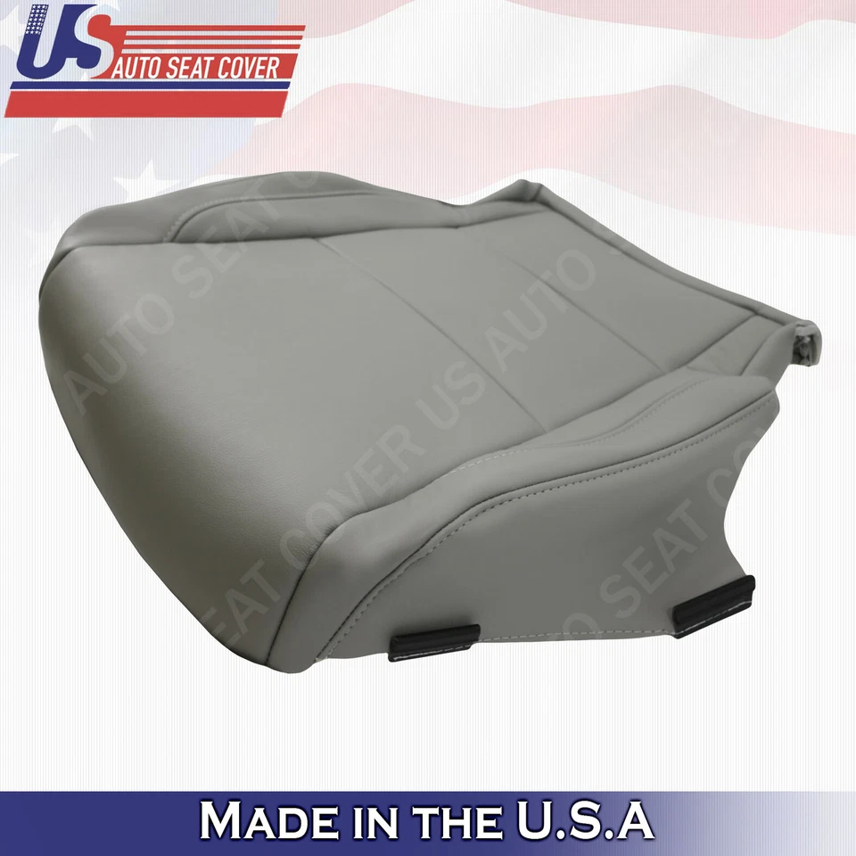 Capas de assento de couro cinza parte inferior lateral do passageiro e unidade MDX para Acura MDX Drive 2014 2015 - Imagem 4 de 4