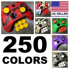 Set of Silicone Rubber Skin Case Cover Paw Analog Grips For Xbox One Controller
