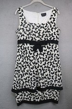 Luisa Spagnoli Sleeveless Empire Waist 100% Silk Dress-Made in Italy-Size 44