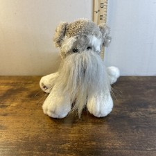 Ganz Webkinz Schnauzer HM159 NO CODE Plush Stuffed Animal