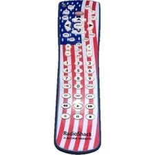Radio Shack American Flag Design 4-in-1 Remote Control